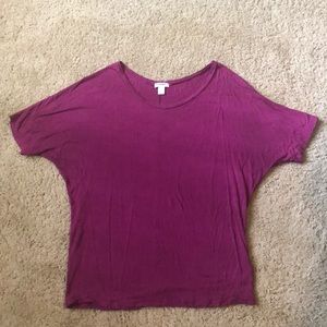 3/4 dolman sleeve shirt